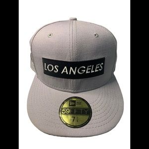 Los Angeles Rams NFL New Era 59Fifty Grey Size 7 1/4